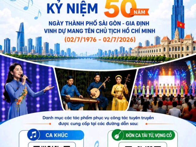 Công bố các tác phẩm nghệ thuật chào mừng 50 năm TPHCM rạng rỡ tên Người