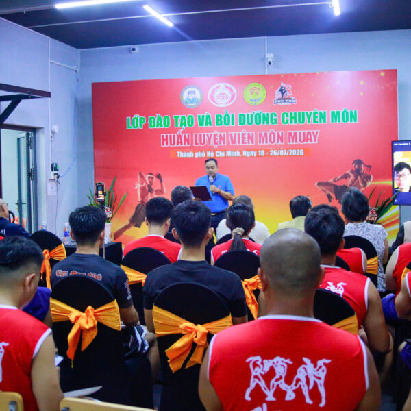 Thành phố Hồ Chí Minh tổ chức lớp đào tạo và bồi dưỡng chuyên môn huấn luyện viên môn Muay