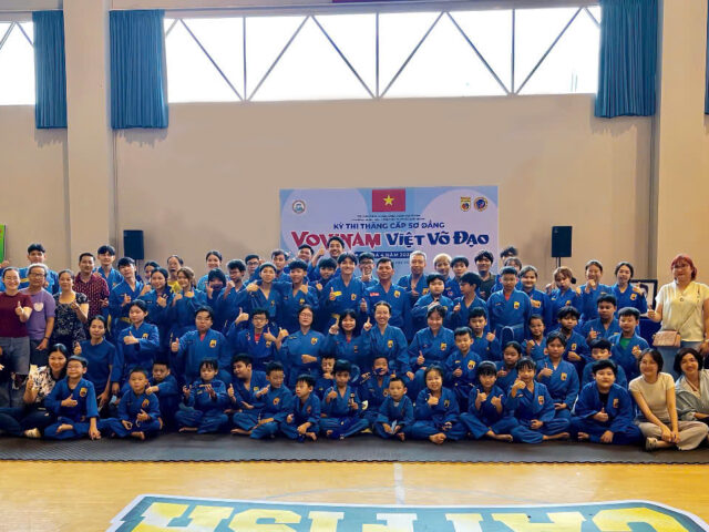 Trung tâm Cung ứng dịch vụ công phường Xuân Hòa tổ chức kỳ thi thăng cấp đai Vovinam (Việt Võ Đạo) quý II năm 2026