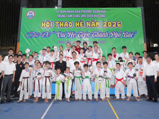 SÔI NỔI CÁC HOẠT ĐỘNG THỂ DỤC, THỂ THAO, CHÀO MỪNG KỶ NIỆM 81 NĂM CÁCH MẠNG THÁNG TÁM THÀNH CÔNG (19/8/1945-19/8/2026) VÀ QUỐC KHÁNH NƯỚC CỘNG HÒA XÃ HỘI CHỦ NGHĨA VIỆT NAM (2/9/1945-2/9/2026)